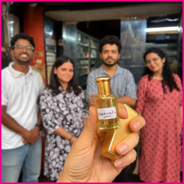 Perfume Bottle and Friendly Shopfront Group
